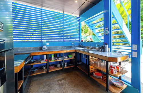 Pavones Casa | Ocean, jungle views, modern house in Pavones with A/C, WiFi, bidets, hot H2O.