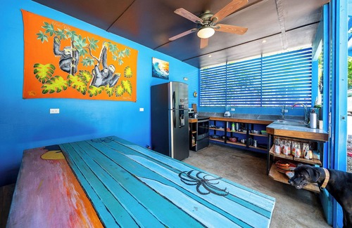 Pavones Casa | Ocean, jungle views, modern house in Pavones with A/C, WiFi, bidets, hot H2O.