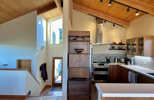 Sea Ranch Casa | Ocean meadow home, great views, hot tub, EV charger, shared pools