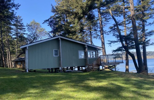 Saturna Island Cabina | Ocean Paradise - pies de la orilla del agua