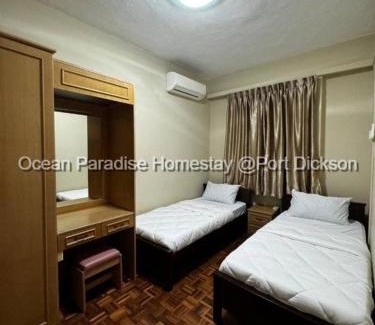 Tanjung Tanah Merah Apartamento | Ocean Paradise homestay @ port dickson