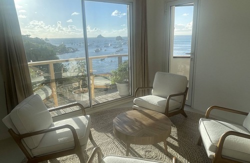 Corossol Apartamento | Ocean-view apartment in central Gustavia, St Barth; steps from the beach