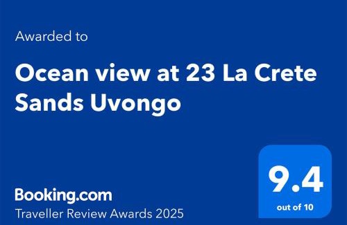 Margate Apartamento | Ocean view at 23 La Crete Sands Uvongo
