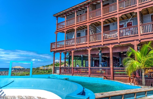 Antoneys Cay Complejo | Ocean View Double West End Land's End Hotel Resort Roatan Honduras
