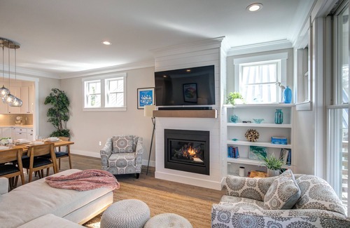 Seabrook Casa | Ocean-View Getaway -Chefs Kitchen, Private Hot Tub, Dog Friendly, Double Patio