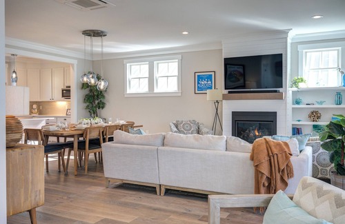 Seabrook Casa | Ocean-View Getaway -Chefs Kitchen, Private Hot Tub, Dog Friendly, Double Patio