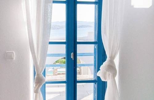Krotiri Casa | Casa con vista al mar y piscina
