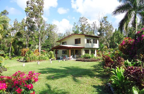 Pahoa Casa | Experimente Hawai en un jardín botánico de 3 acres