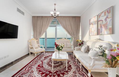 Rumailah Apartamento | Ocean view luxury 3BR duplex at ajman corniche