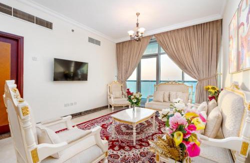 Rumailah Apartamento | Ocean view luxury 3BR duplex at ajman corniche