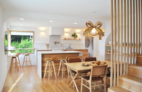 Yachats Casa | Ocean View, Perfect for Agate Hunting! Dog Friendly! Fireplace!