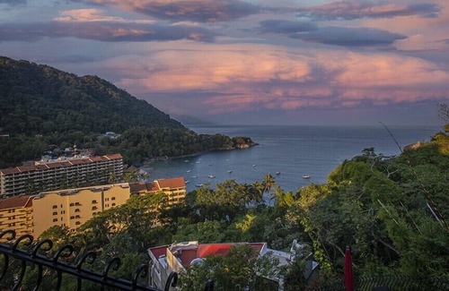 Zona sur Villa | Vista al Mar Puerto Vallarta Villa con vistas a la playa de Mismaloya