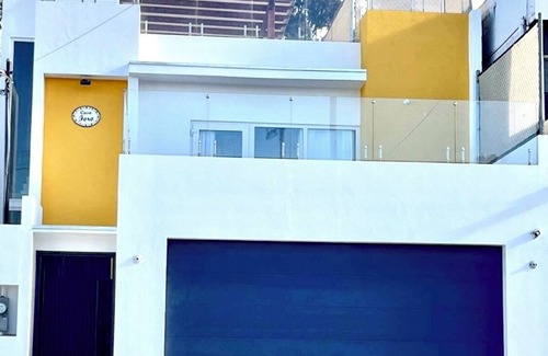 El Sauzal Casa | Ocean view terrace 3-bedroom house in El Sauzal with AC, WiFi