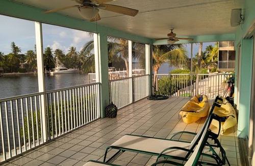 Lower Matecumbe Key Condominio | Ocean View with protected dock on lagoon with private boat ramp