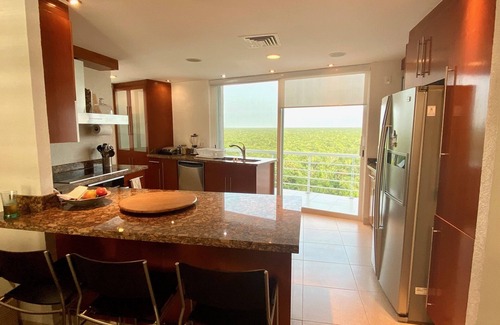 Zona Hotelera Norte Condominio | Oceanfront penthouse condo , stylish private 360 stunning views two terraces .
