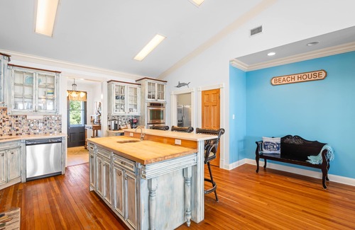 Ocean Springs Casa | Sandhill Beachhouse - Capacidad 10, Playa natural privada - Ocean Springs / Biloxi Are