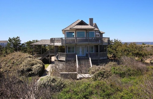 Duck Casa | OCEANFRONT, Amazing Ocean and Sound Views, Scrnd Porch, PM1, Ariel
