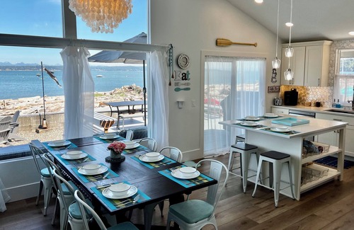 Camano Island Casa | Oceanfront Beach House on Camano Island: Gone Coastal Beach House.