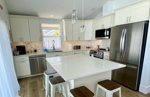 Camano Island Casa | Oceanfront Beach House on Camano Island: Gone Coastal Beach House.