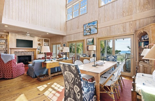Pawleys Island Casa | Oceanfront Beach House, Furnished Porch, Sun Deck, Private Boardwalk, Grill