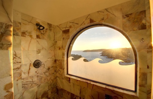 Santa María Huatulco Villa | Villa frente al mar frente a la playa en Violin Bay cerca de Santa Cruz