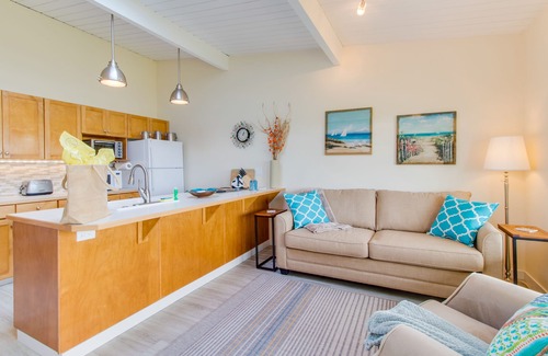 Gearhart Apartamento | Condominio frente al mar para perros, cerca de Gearhart Golf Links - a pie de la playa!