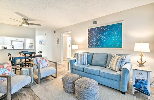 Garden City Apartamento | Oceanfront Condo with Furnished Deck and Views!