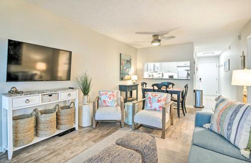 Garden City Apartamento | Oceanfront Condo with Furnished Deck and Views!
