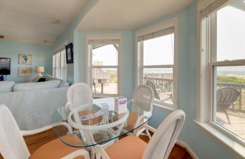 Emerald Isle Casa | Oceanfront Emerald Isle Escape with Private Hot Tub!