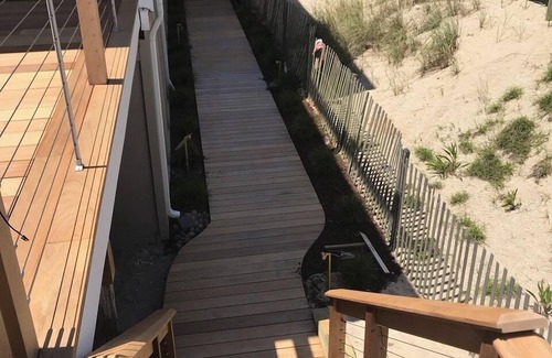 Normandy Beach Casa | Frente al mar, para familias, escapada a la playa privada