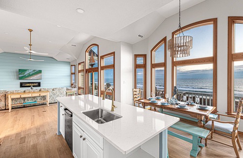 Corolla Casa | Oceanfront, Game Room, Decks, Heated Pool, Hot Tub, Ocean Views, Fully Loaded