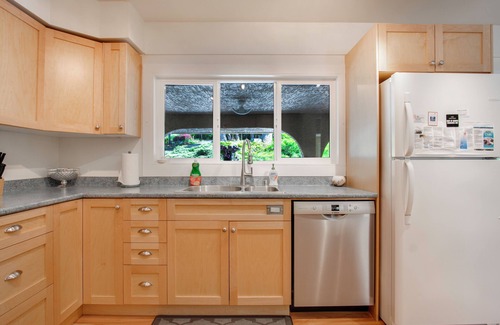 Juan de Fuca Electoral Area Casa | Oceanfront Getaway with Private Dock + Beach