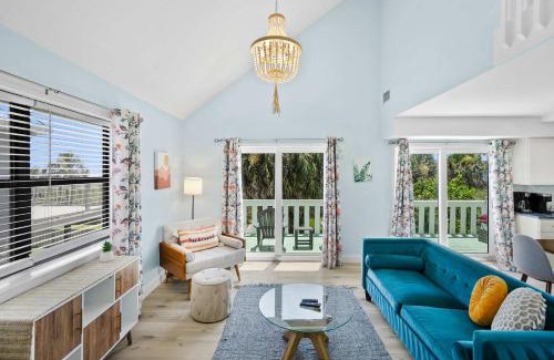 St. Augustine Beach Casa | Oceanfront in the heart of St Aug Bch Dogs OK
