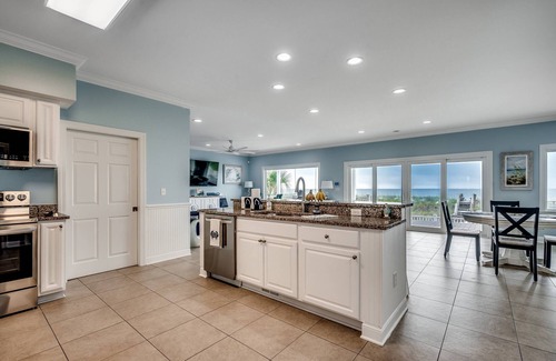 North Myrtle Beach Casa | Oceanfront Luxury New to Rental! Remodeled, Stunning Home with Private Pool in Cherry Grove Beach