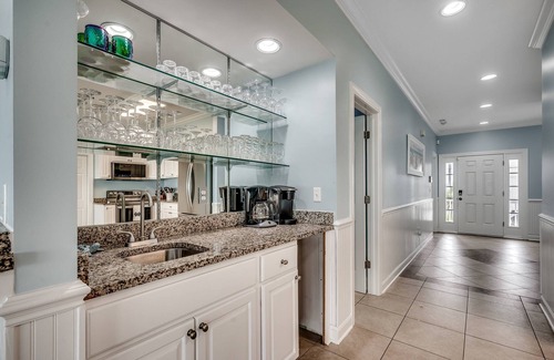 North Myrtle Beach Casa | Oceanfront Luxury New to Rental! Remodeled, Stunning Home with Private Pool in Cherry Grove Beach