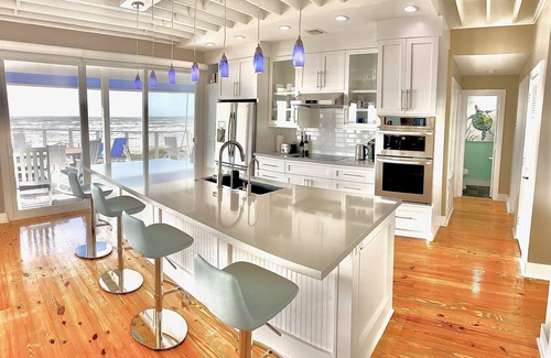 Indian Beach Casa | Oceanfront modern 4BR home with stunning views