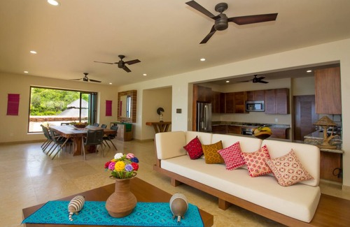 Santa María Huatulco Villa | Frente al mar Nueva Villa de lujo, casa J, Villas Cañada.