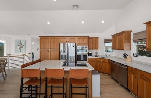 Corolla Casa | Oceanfront Oasis with Pool & Hot Tub!