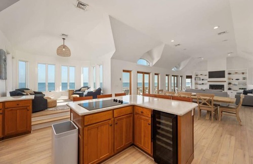 Corolla Casa | Oceanfront Oasis with Pool & Hot Tub!