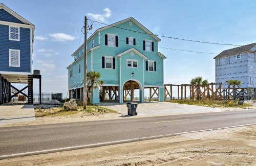 Murrells Inlet Casa | Oceanfront Oasis with Sundeck 12 Mi to Myrtle Beach
