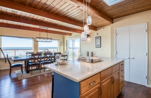 South Beach Casa | Oceanfront, Pet Friendly, Hot Tub, Amazing Views from the 600 Sq Ft Deck!