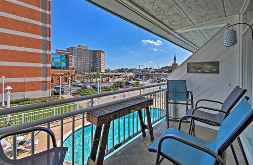 Virginia Beach Apartamento | Oceanfront Resort Studio on Virginia Beach!