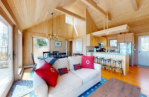 Brooklin Casa | Oceanfront retreat with sunrise views, screened porch, & deck