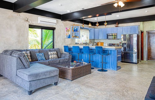 San Pedro Villa | Oceanfront villa w/ inviting pool, breathtaking views, tranquil surroundings