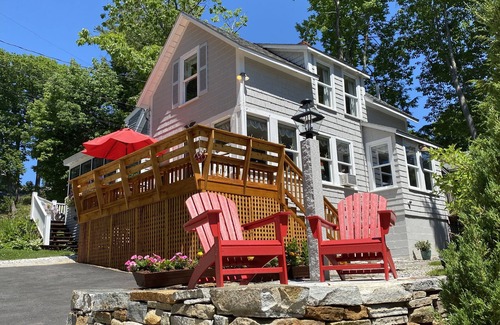 Falmouth Foreside Cabaña | Oceanside Cottage en una hermosa playa de arena - ¡Disfrute de sus vacaciones en Maine!