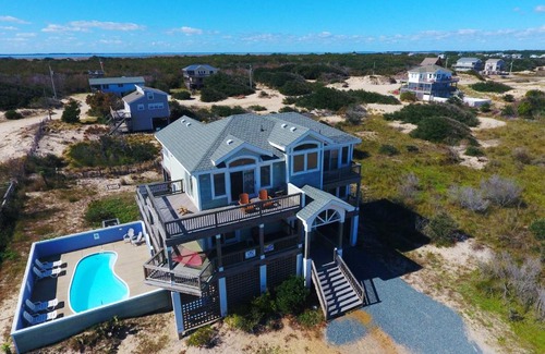 Corolla Casa | Oceanside, Private Pool, Wild Horses, Hot Tub, 4x1614, Let's Just Sea