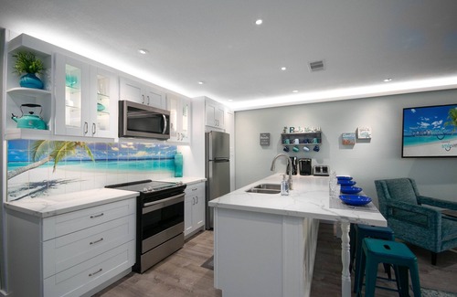 Galveston Condominio | OceanSmile 3-Pools Top-Floor-Ocean View clean!