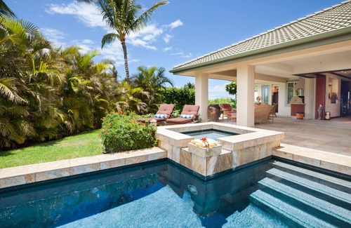 Kamuela Villa | Oceanview Mauna Kea Resort Villa de lujo - Piscina privada y spa