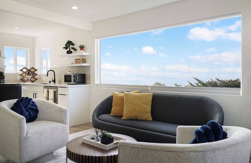 Pacifica Apartamento | Oceanview Sunset View 3BR Luxe Home Yard