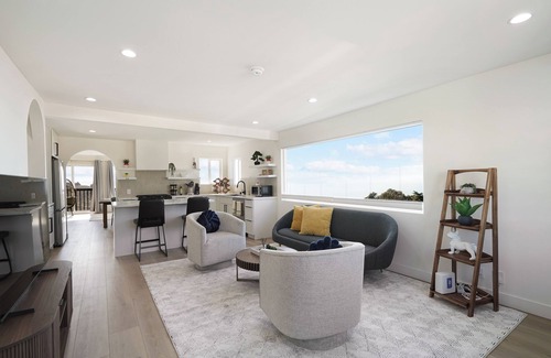 Pacifica Apartamento | Oceanview Sunset View 3BR Luxe Home Yard